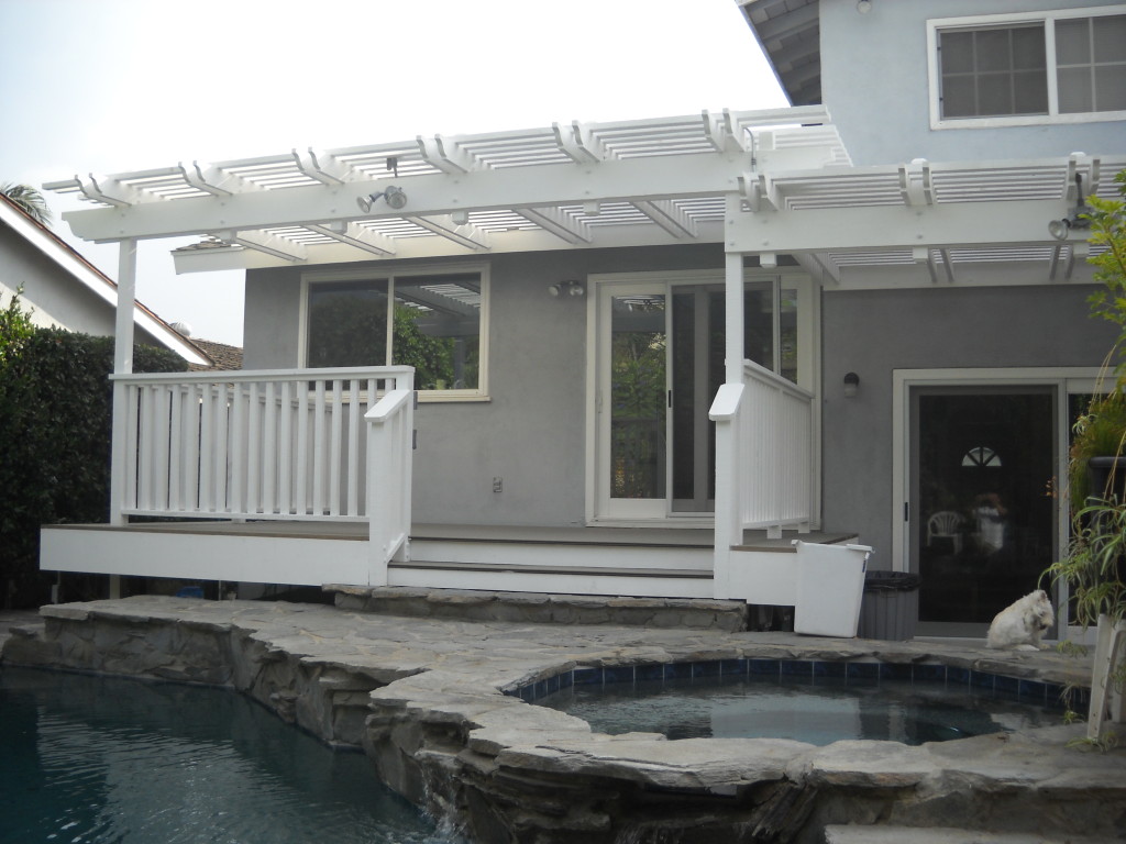 aluminum patio cover over patio deck in Irvine The Patio Man