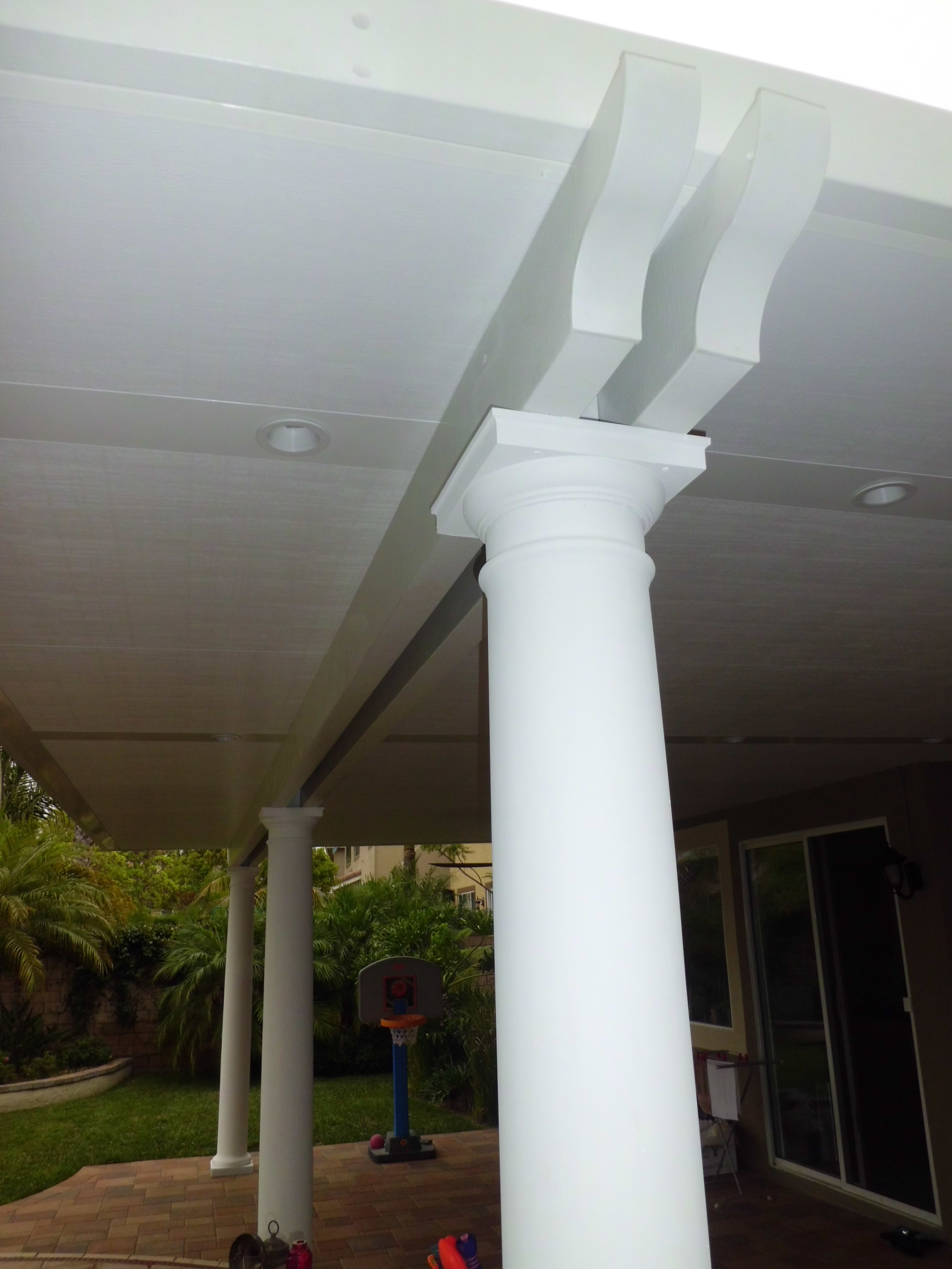Roman column for Alumawood Patio Cover Solid The Patio Man
